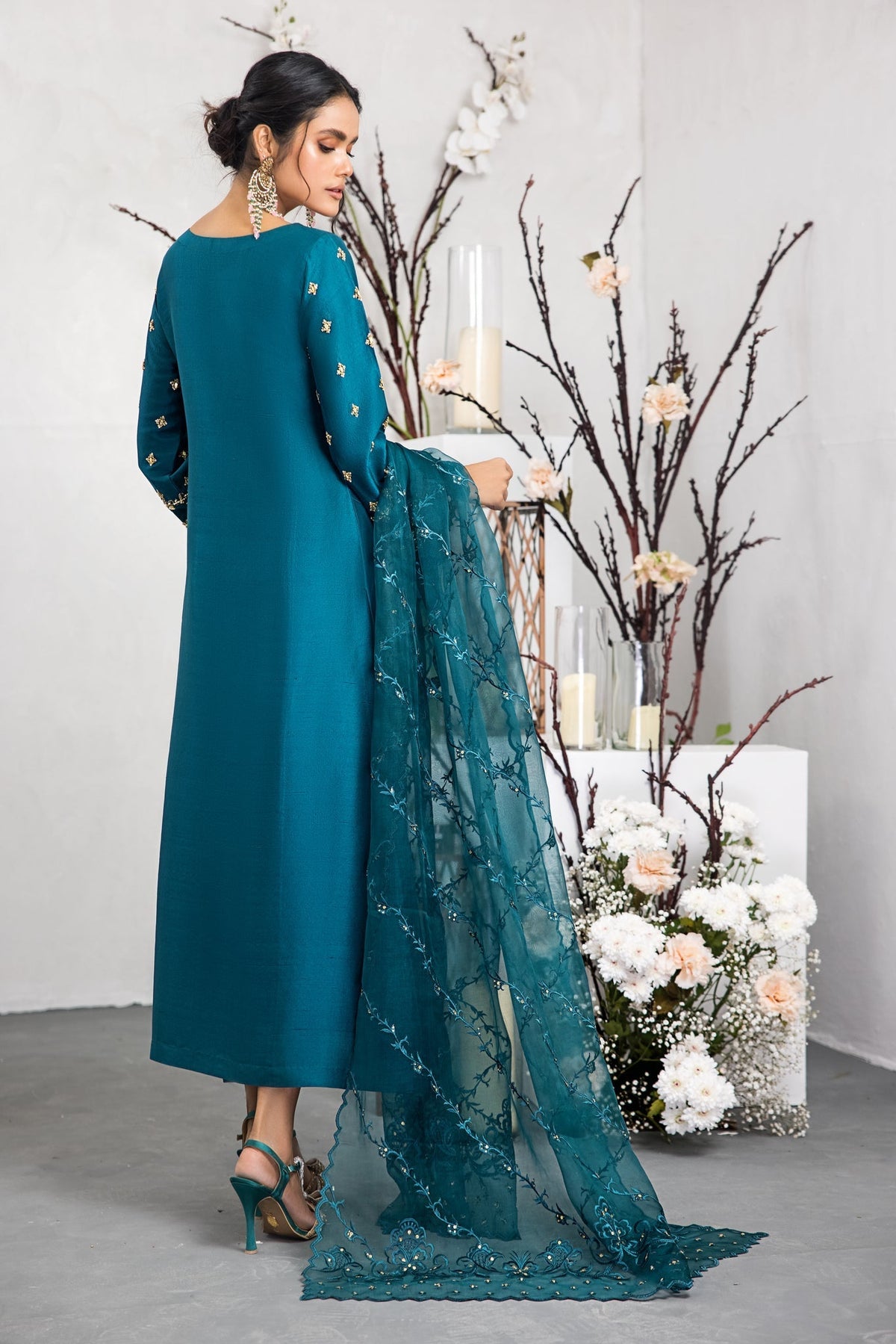 Anam Akhlaq | Festive Collection | D-25 by Anam Akhlaq - Designer Dress - Type: Ladies Clothes - Available at Libayah - 100% Original