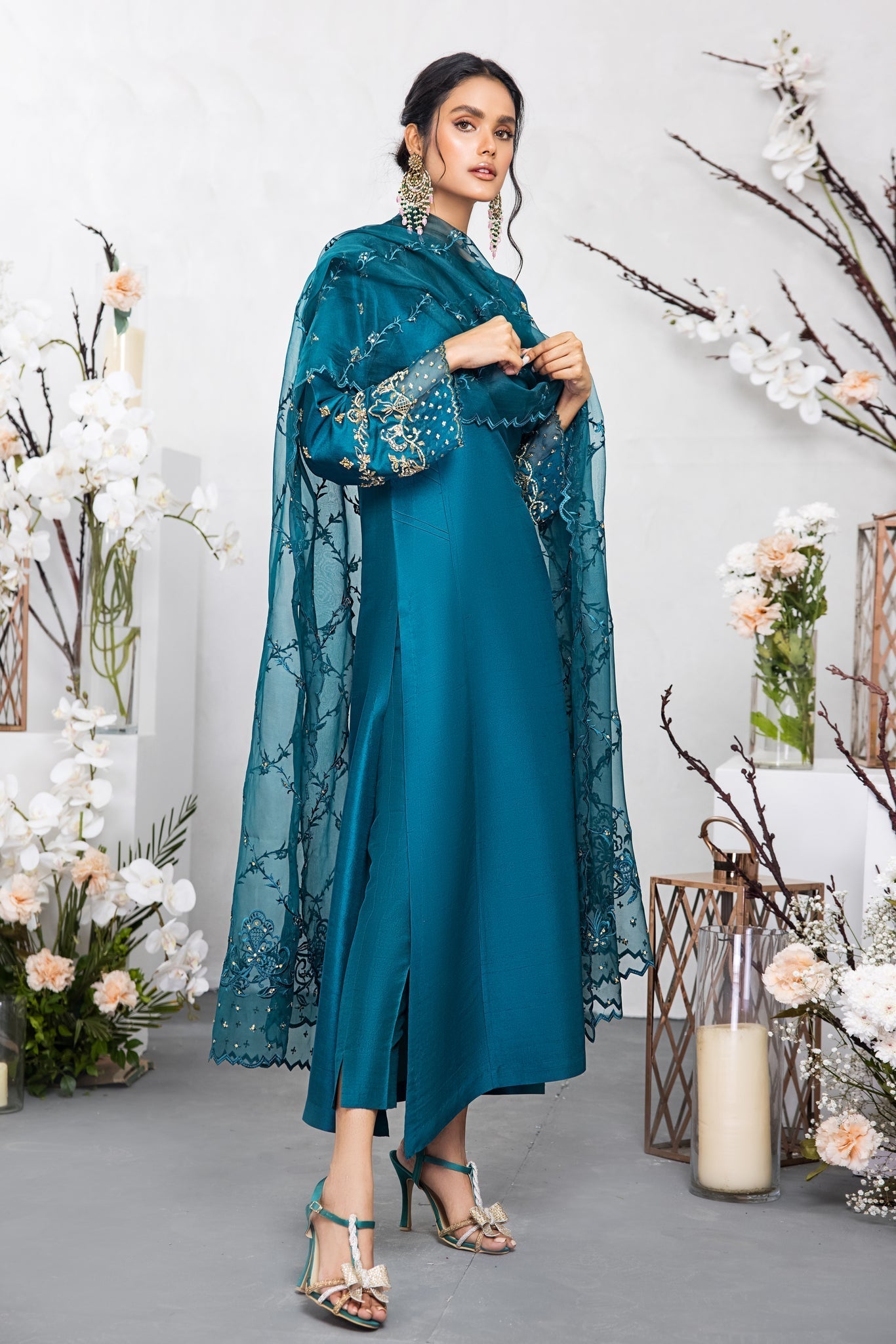 Anam Akhlaq | Festive Collection | D-25 by Anam Akhlaq - Designer Dress - Type: Ladies Clothes - Available at Libayah - 100% Original