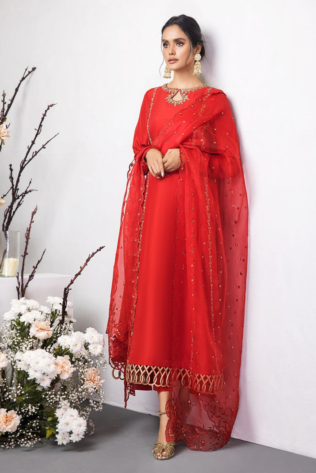 Anam Akhlaq | Festive Collection | D-26 by Anam Akhlaq - Designer Dress - Type: Ladies Clothes - Available at Libayah - 100% Original