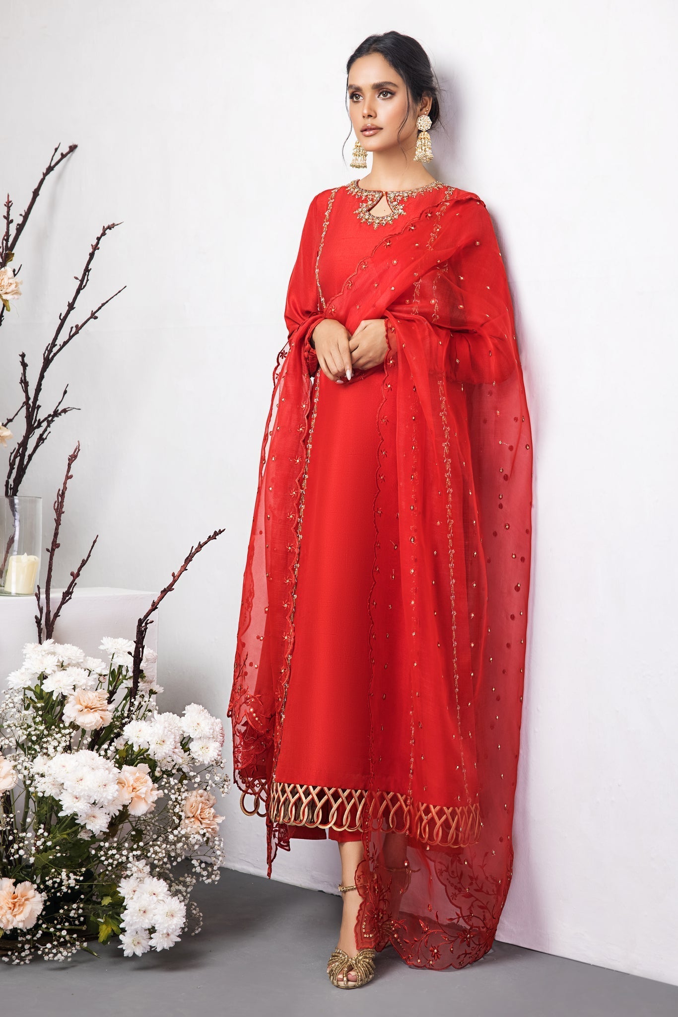 Anam Akhlaq | Festive Collection | D-26 by Anam Akhlaq - Designer Dress - Type: Ladies Clothes - Available at Libayah - 100% Original