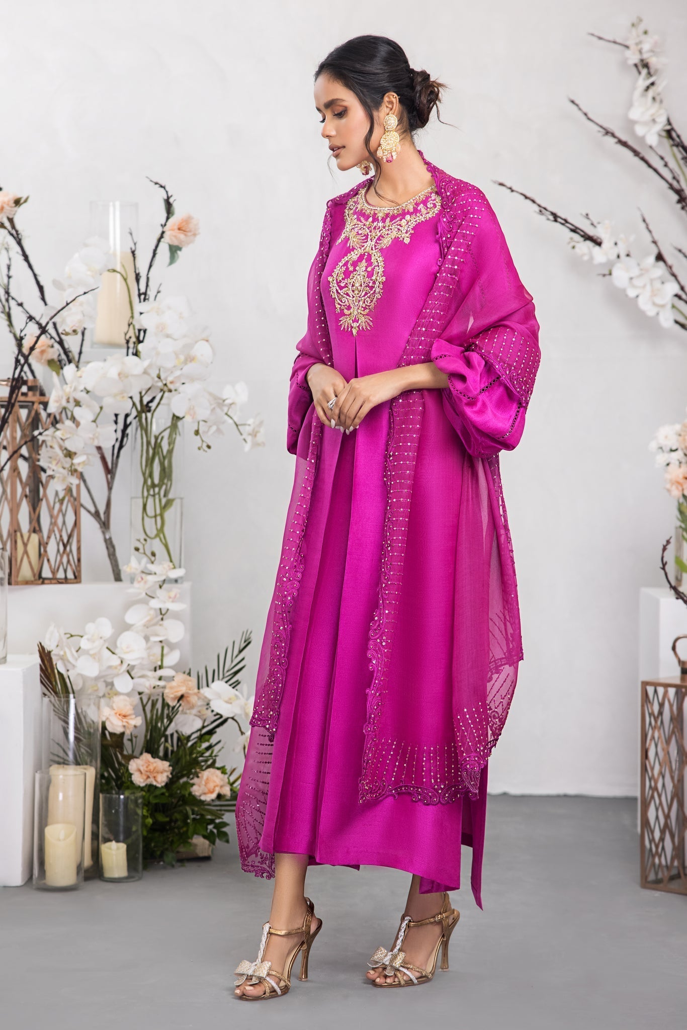 Anam Akhlaq | Festive Collection | D-27 by Anam Akhlaq - Designer Dress - Type: Ladies Clothes - Available at Libayah - 100% Original