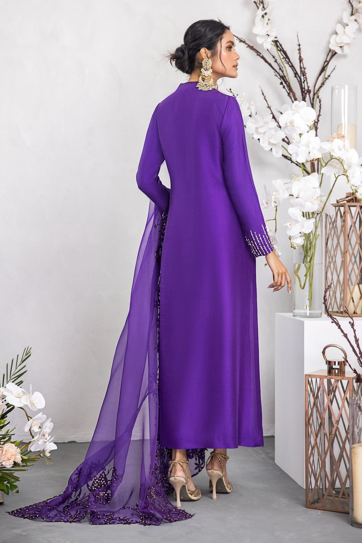 Anam Akhlaq | Festive Collection | D-28 by Anam Akhlaq - Designer Dress - Type: Ladies Clothes - Available at Libayah - 100% Original