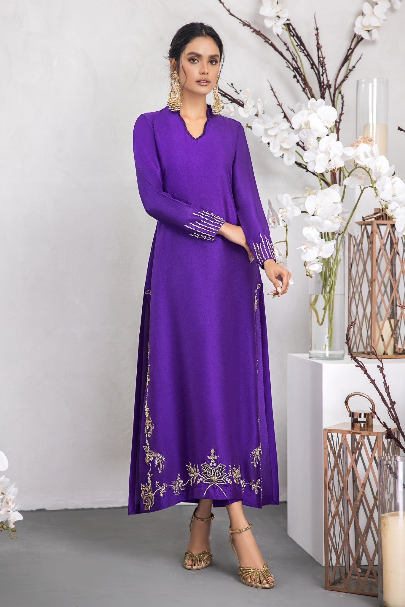 Anam Akhlaq | Festive Collection | D-28 by Anam Akhlaq - Designer Dress - Type: Ladies Clothes - Available at Libayah - 100% Original