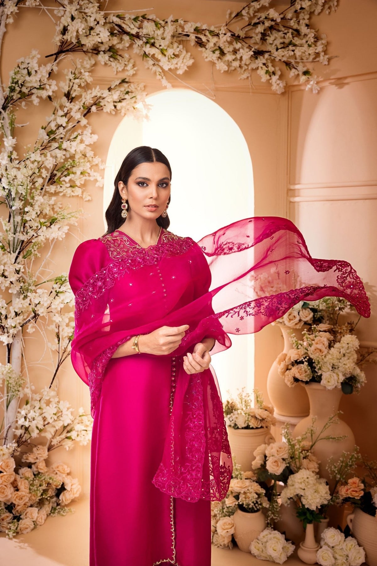 Anam Akhlaq | Festive Collection | D-31 by Anam Akhlaq - Designer Dress - Type: Ladies Clothes - Available at Libayah - 100% Original