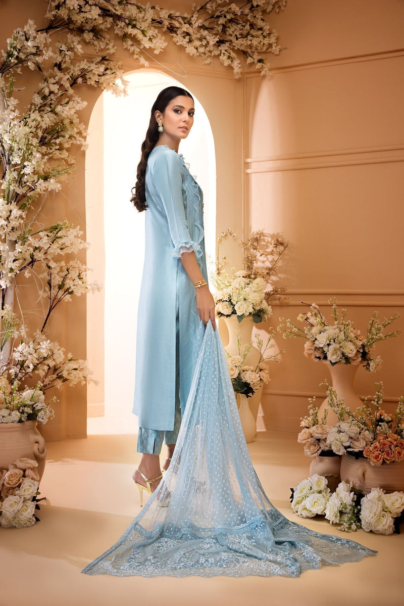 Anam Akhlaq | Festive Collection | D-32 by Anam Akhlaq - Designer Dress - Type: Ladies Clothes - Available at Libayah - 100% Original