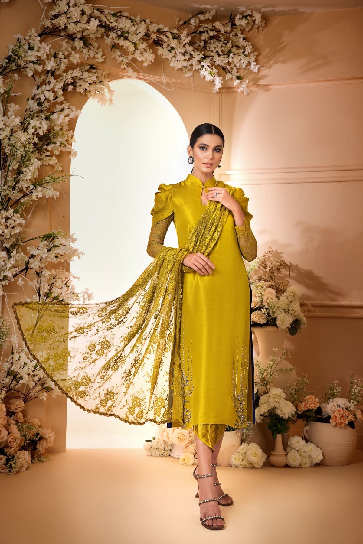 Anam Akhlaq | Festive Collection | D-34 by Anam Akhlaq - Designer Dress - Type: Ladies Clothes - Available at Libayah - 100% Original