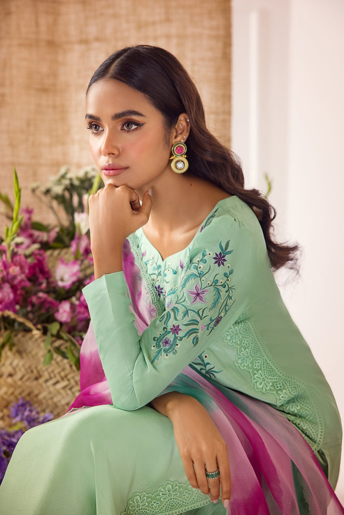 Anam Akhlaq | Festive Collection | D-37 by Anam Akhlaq - Designer Dress - Type: Ladies Clothes - Available at Libayah - 100% Original