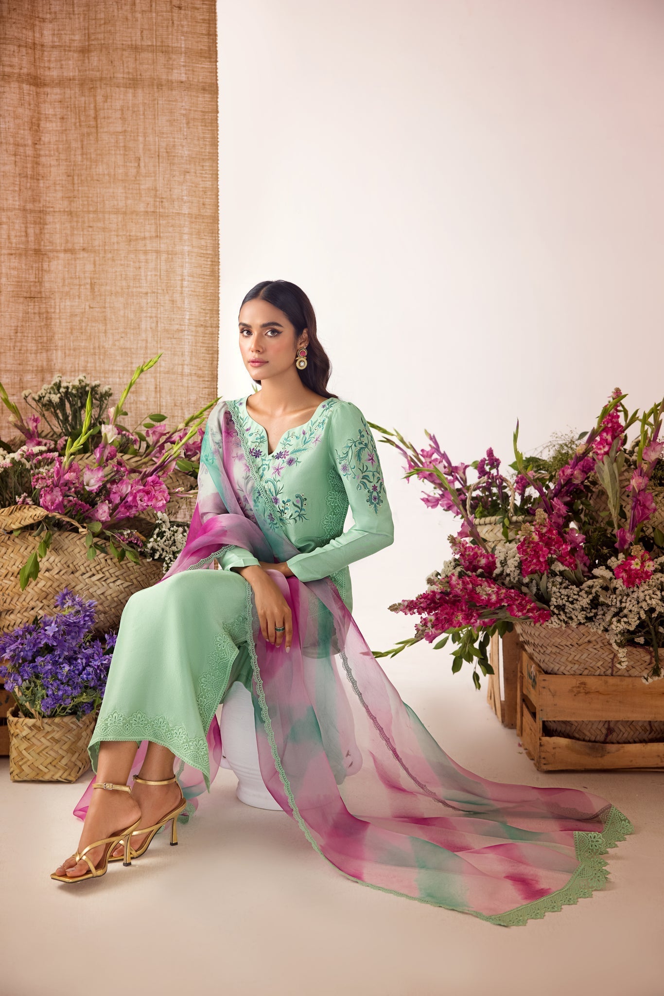 Anam Akhlaq | Festive Collection | D-37 by Anam Akhlaq - Designer Dress - Type: Ladies Clothes - Available at Libayah - 100% Original