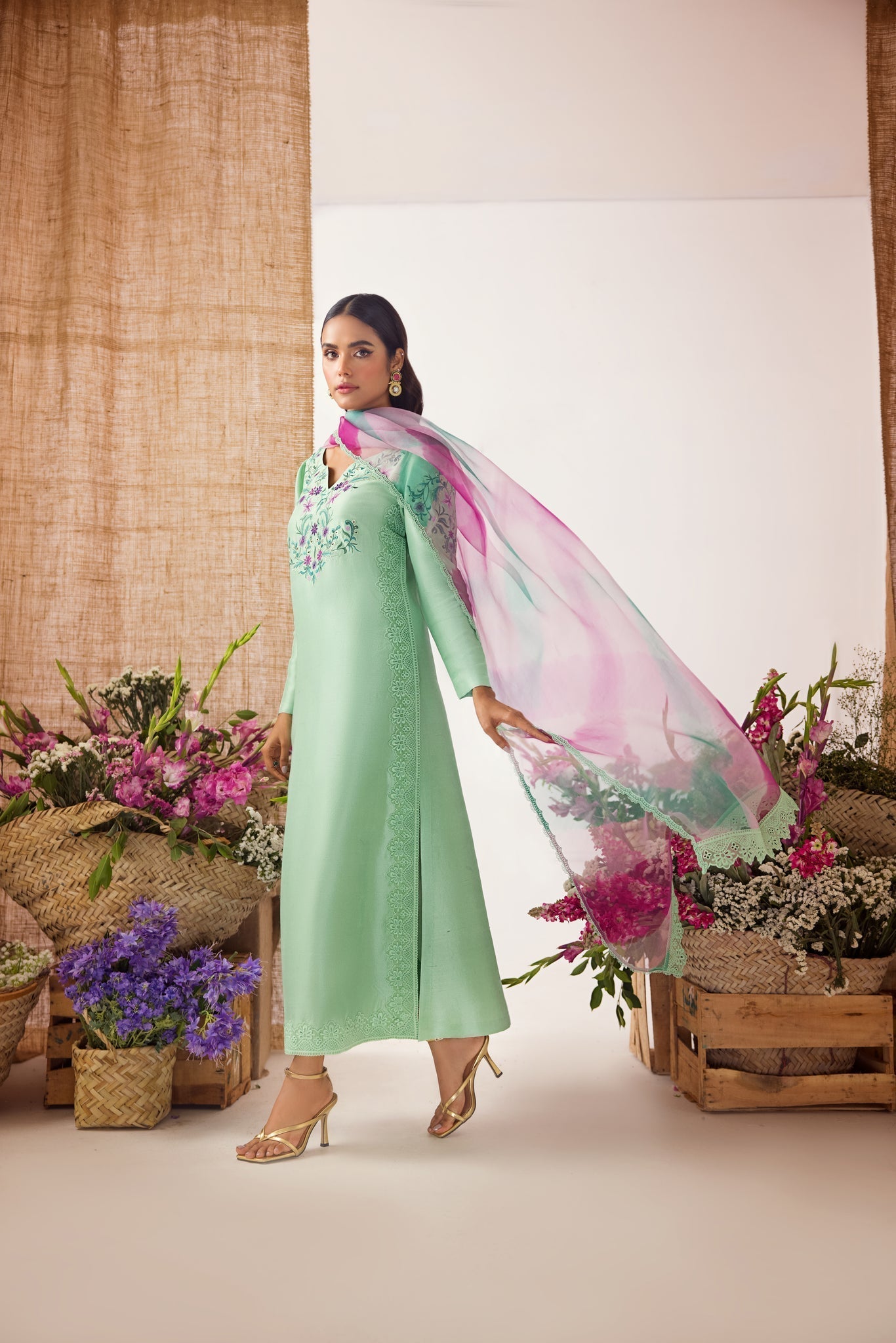 Anam Akhlaq | Festive Collection | D-37 by Anam Akhlaq - Designer Dress - Type: Ladies Clothes - Available at Libayah - 100% Original