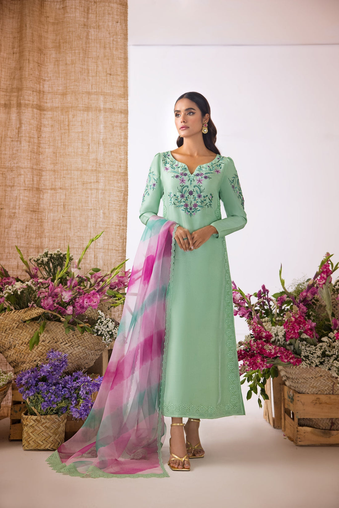 Anam Akhlaq | Festive Collection | D-37 by Anam Akhlaq - Designer Dress - Type: Ladies Clothes - Available at Libayah - 100% Original