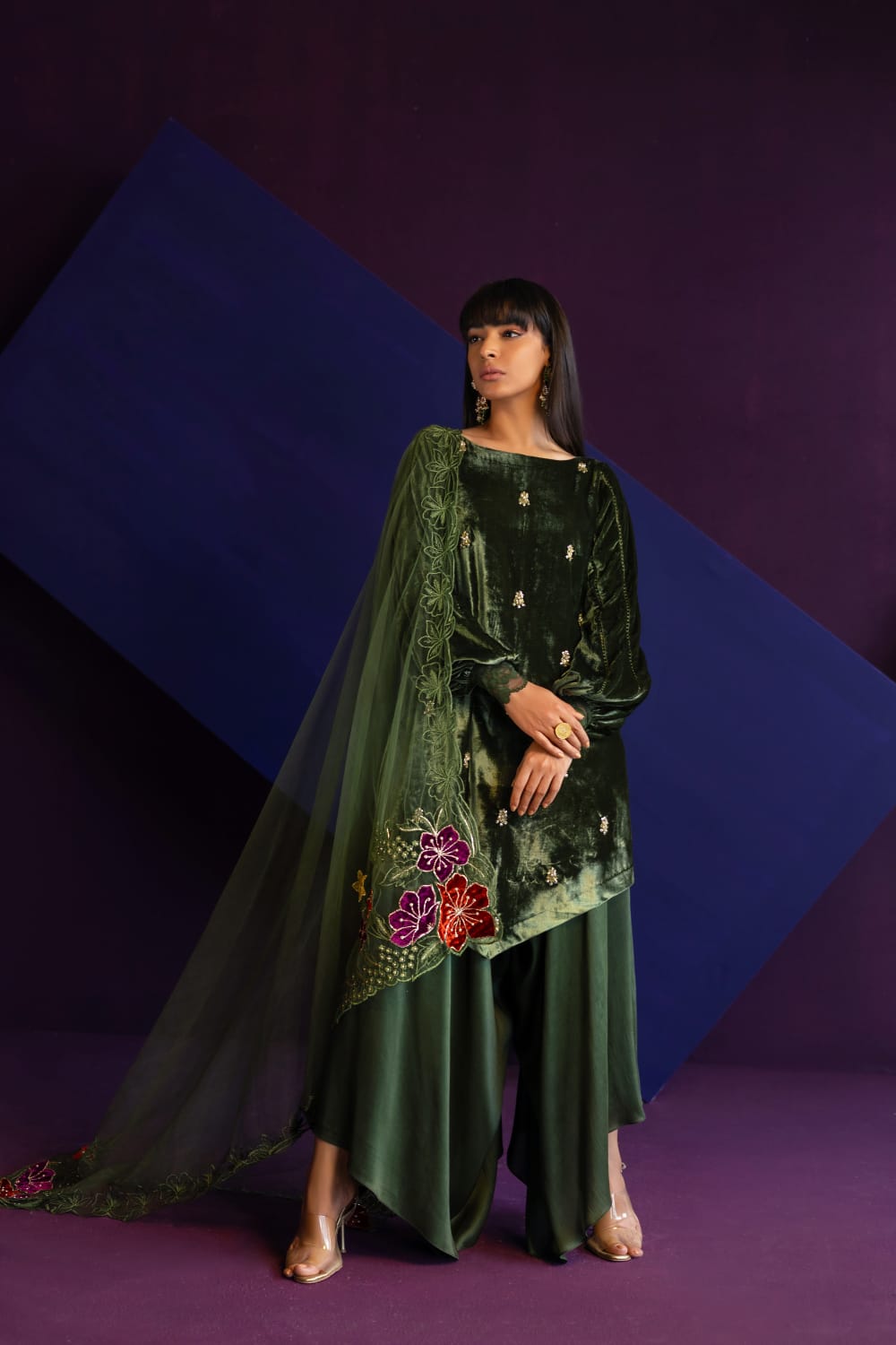 Anam Akhlaq | Festive Collection | D-40 by Anam Akhlaq - Designer Dress - Type: Ladies Clothes - Available at Libayah - 100% Original