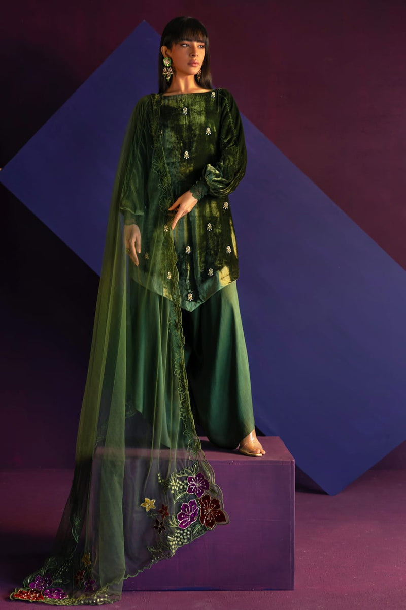 Anam Akhlaq | Festive Collection | D-40 by Anam Akhlaq - Designer Dress - Type: Ladies Clothes - Available at Libayah - 100% Original