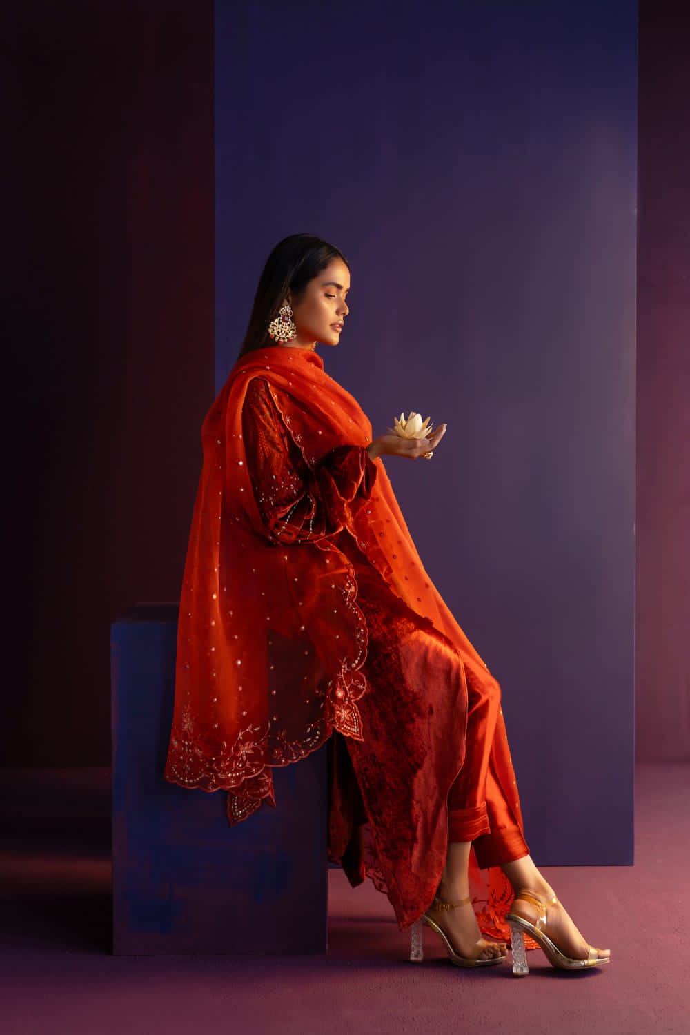 Anam Akhlaq | Festive Collection | D-41 by Anam Akhlaq - Designer Dress - Type: Ladies Clothes - Available at Libayah - 100% Original