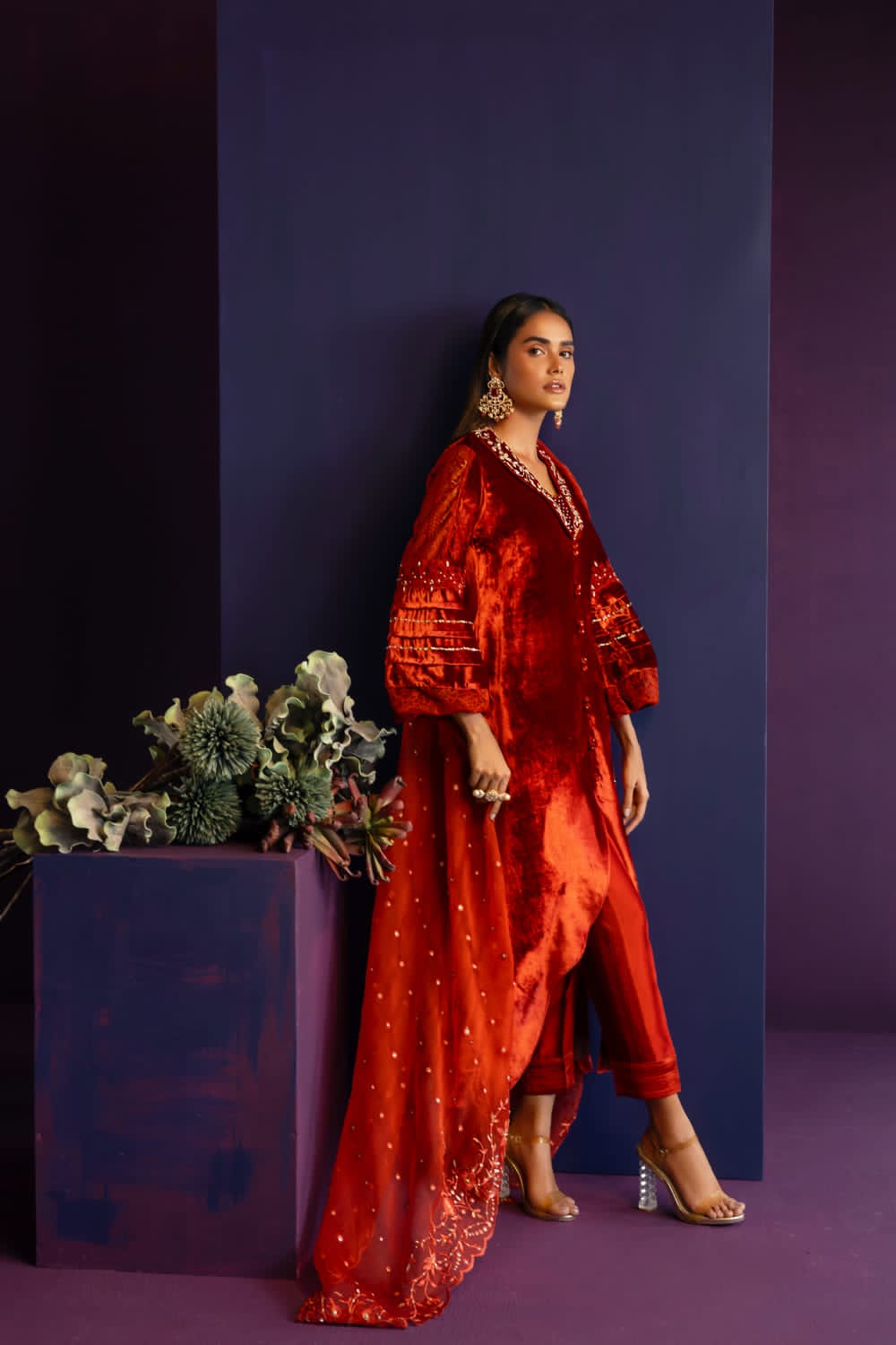 Anam Akhlaq | Festive Collection | D-41 by Anam Akhlaq - Designer Dress - Type: Ladies Clothes - Available at Libayah - 100% Original