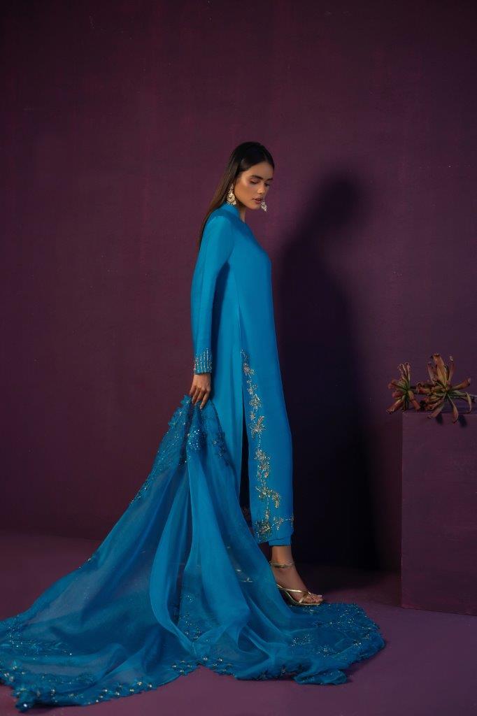 Anam Akhlaq | Festive Collection | D-45 by Anam Akhlaq - Designer Dress - Type: Ladies Clothes - Available at Libayah - 100% Original