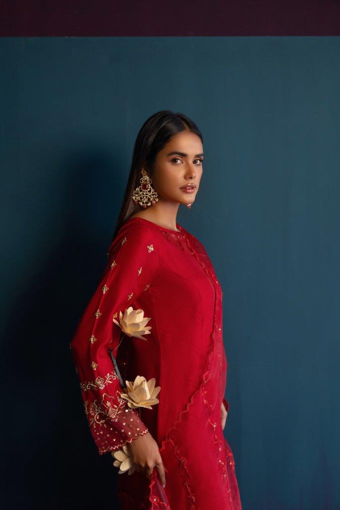 Anam Akhlaq | Festive Collection | D-46 by Anam Akhlaq - Designer Dress - Type: Ladies Clothes - Available at Libayah - 100% Original
