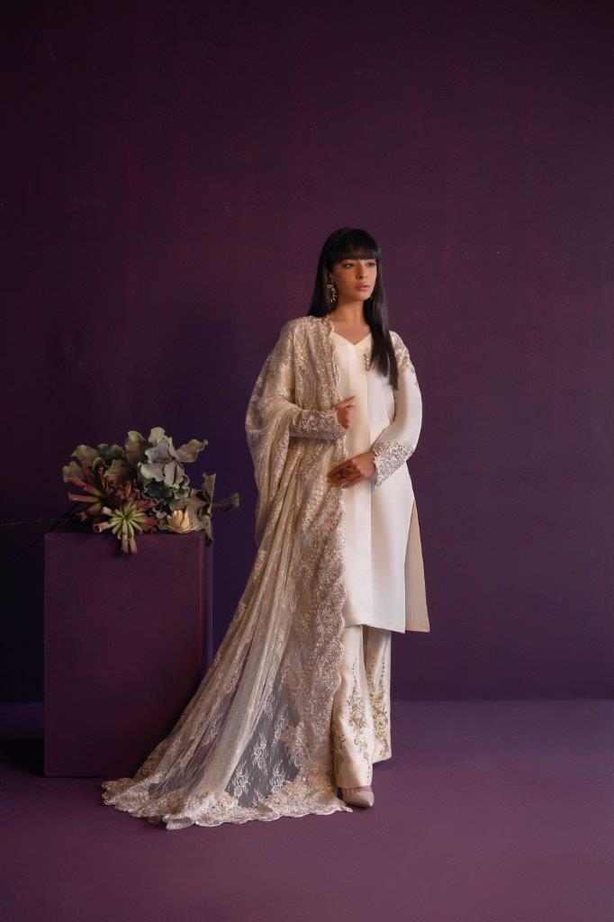 Anam Akhlaq | Festive Collection | D-47 by Anam Akhlaq - Designer Dress - Type: Ladies Clothes - Available at Libayah - 100% Original