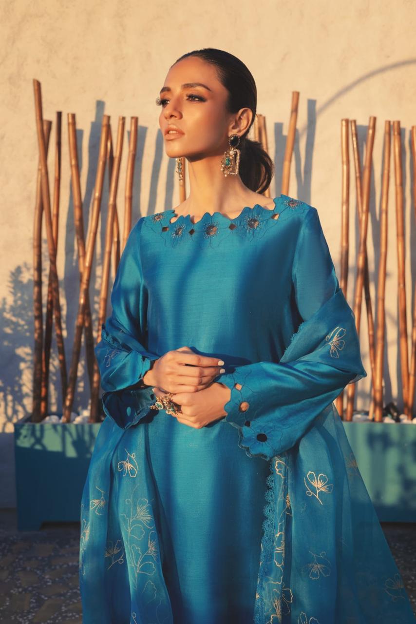 Anam Akhlaq | Festive Collection | D-50 by Anam Akhlaq - Designer Dress - Type: Ladies Clothes - Available at Libayah - 100% Original