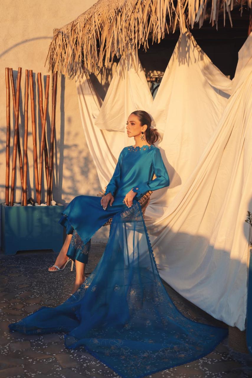 Anam Akhlaq | Festive Collection | D-50 by Anam Akhlaq - Designer Dress - Type: Ladies Clothes - Available at Libayah - 100% Original