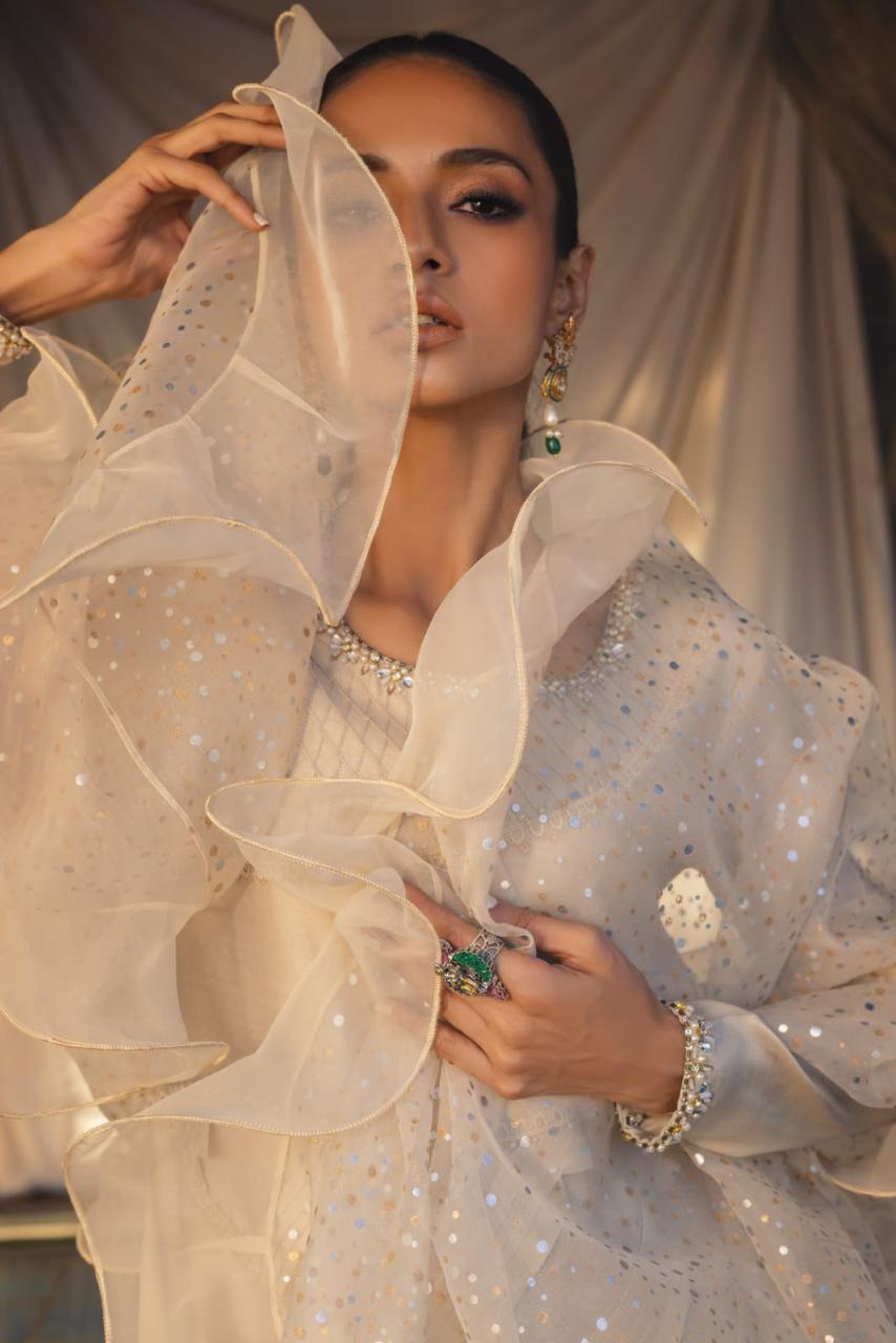 Anam Akhlaq | Festive Collection | D-52 by Anam Akhlaq - Designer Dress - Type: Ladies Clothes - Available at Libayah - 100% Original