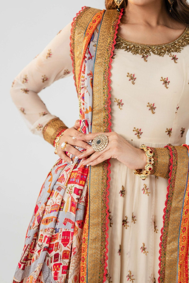 Fahad Hussayn | Jalsa Ghar | Angora by Fahad Hussayn - Designer Dress - Type: Ladies Clothes - Available at Libayah - 100% Original