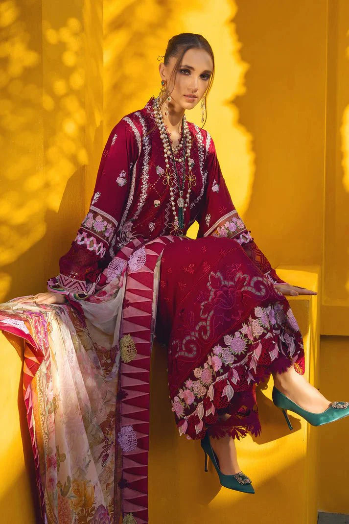 Annus Abrar | Neroli Luxury Lawn | Melia by Annus Abrar - Designer Dress - Type: Ladies Clothes - Available at Libayah - 100% Original