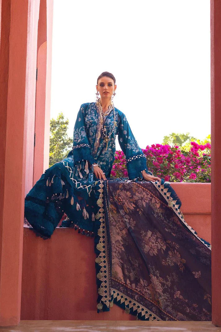 Annus Abrar | Neroli Luxury Lawn | Riba by Annus Abrar - Designer Dress - Type: Ladies Clothes - Available at Libayah - 100% Original