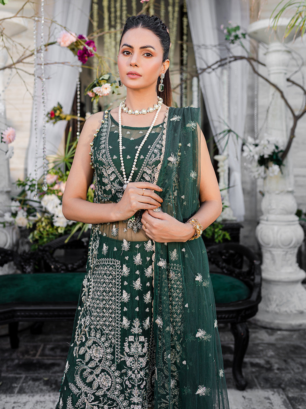 Izel | Heeriye Festive Collection | Zahenaseeb by Izel - Designer Dress - Type: Ladies Clothes - Available at Libayah - 100% Original