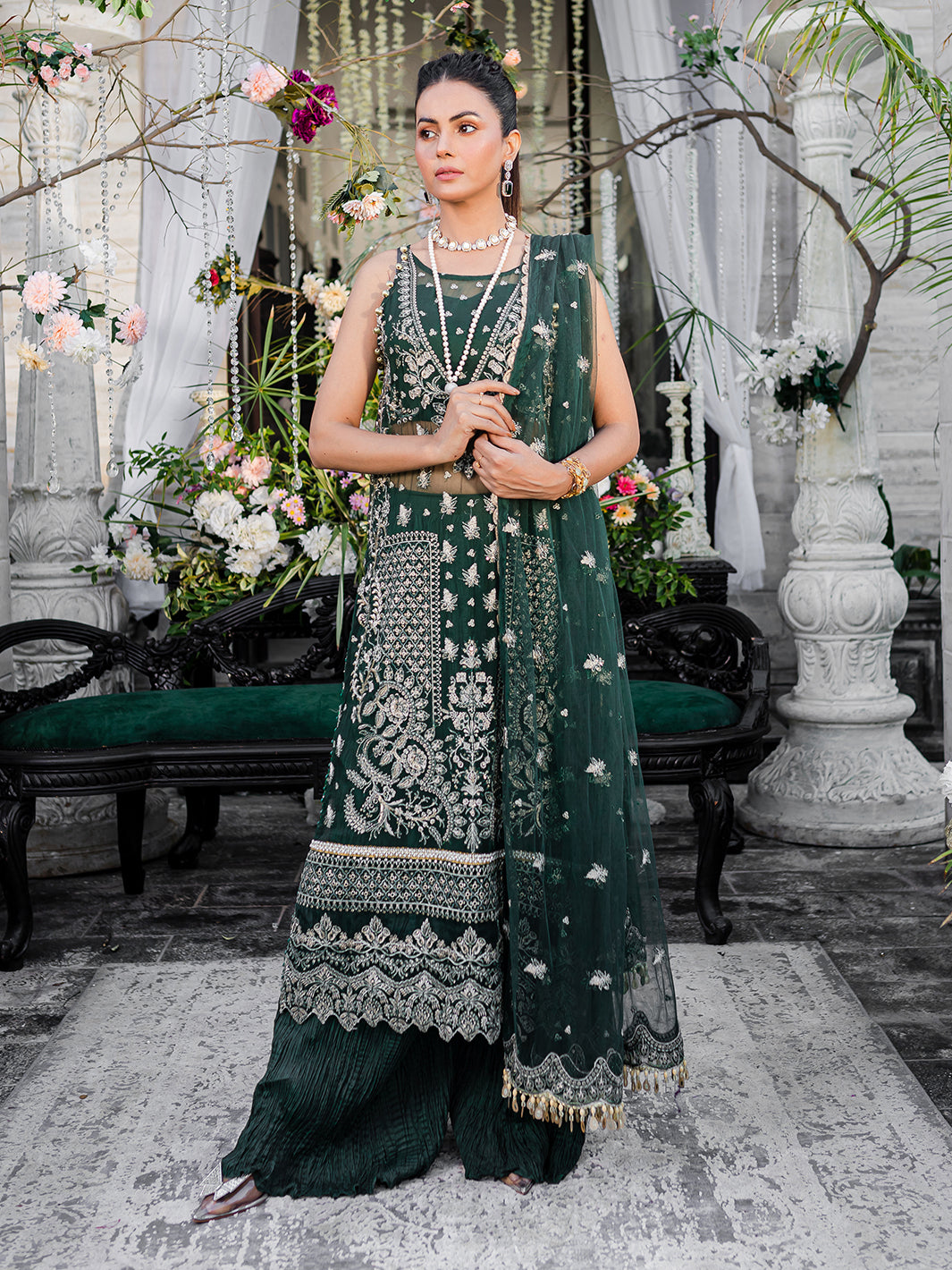 Izel | Heeriye Festive Collection | Zahenaseeb by Izel - Designer Dress - Type: Ladies Clothes - Available at Libayah - 100% Original