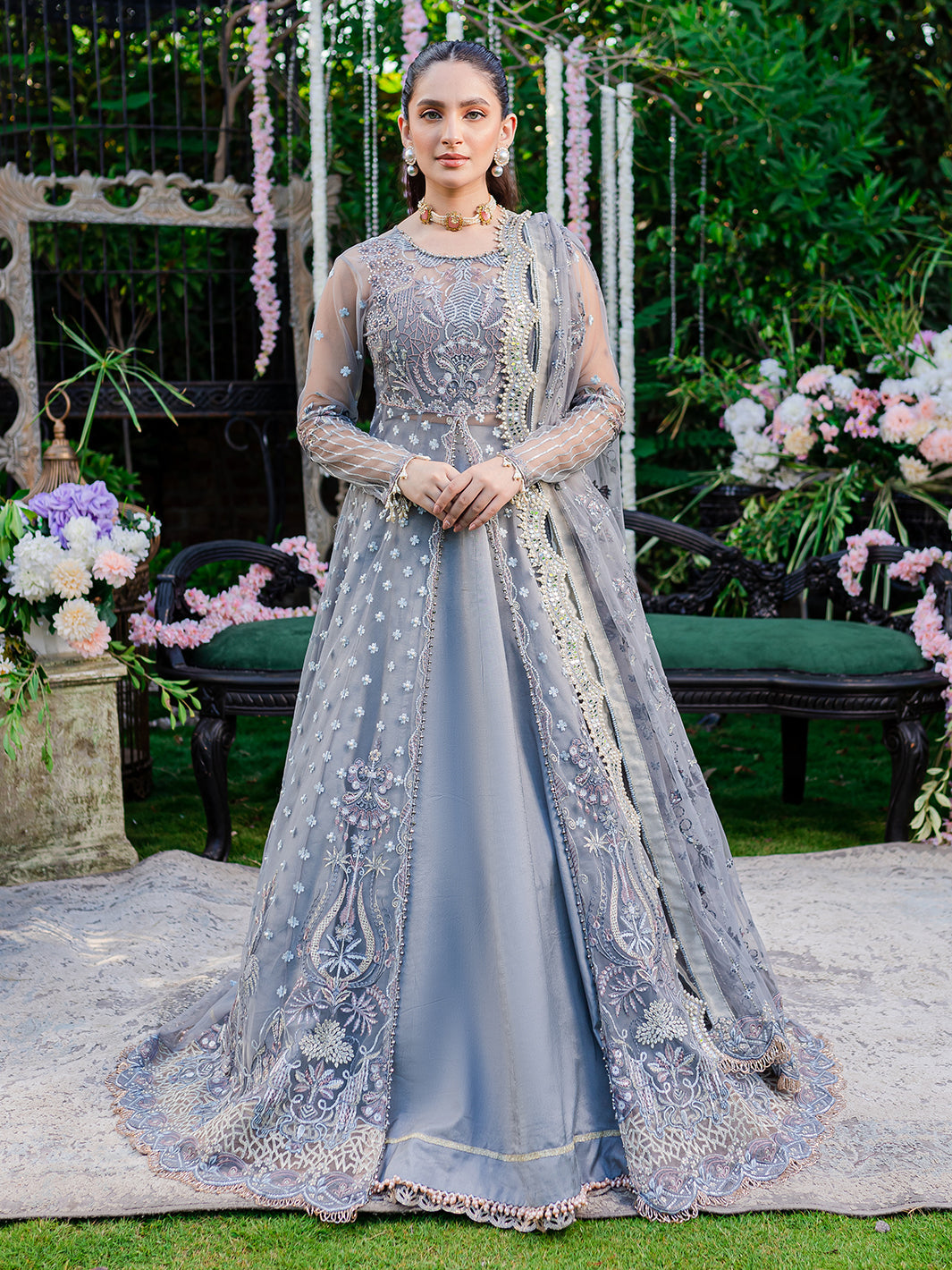 Izel | Heeriye Festive Collection | Jashn e Bahara by Izel - Designer Dress - Type: Ladies Clothes - Available at Libayah - 100% Original