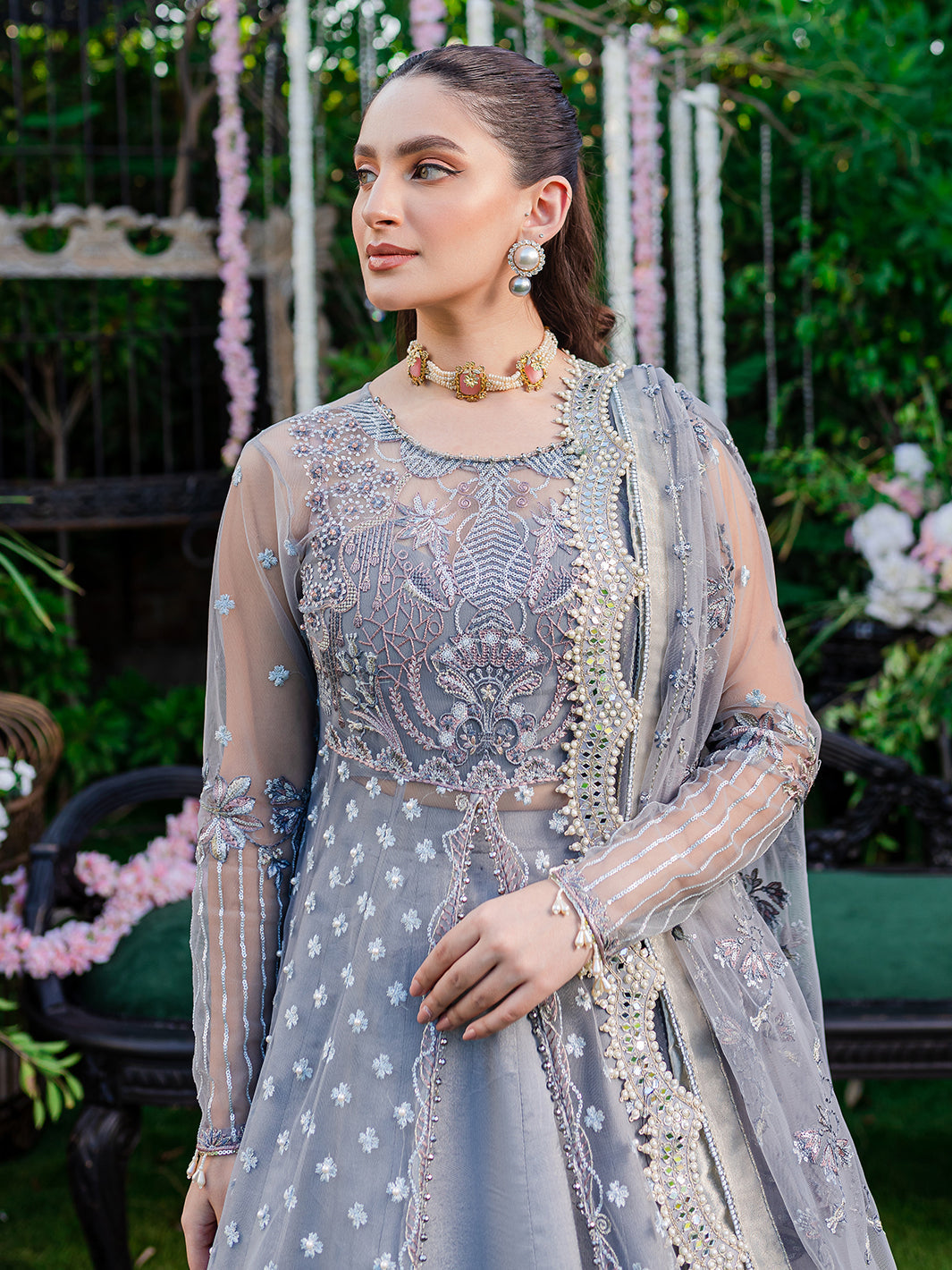 Izel | Heeriye Festive Collection | Jashn e Bahara by Izel - Designer Dress - Type: Ladies Clothes - Available at Libayah - 100% Original