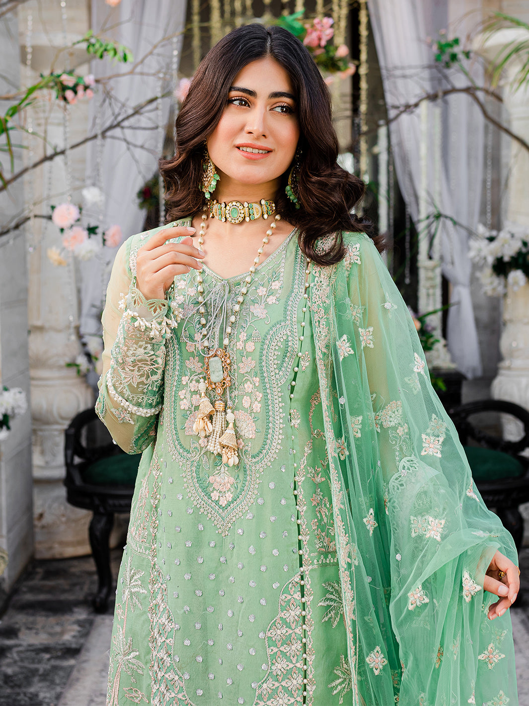 Izel | Heeriye Festive Collection | Sakhi by Izel - Designer Dress - Type: Ladies Clothes - Available at Libayah - 100% Original