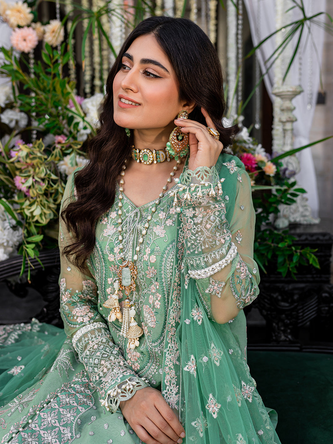 Izel | Heeriye Festive Collection | Sakhi by Izel - Designer Dress - Type: Ladies Clothes - Available at Libayah - 100% Original
