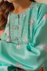 Ansab Jahangir | Luxe Pret Eid 24 | AALEYAH by Ansab Jahangir - Designer Dress - Type: Ladies Clothes - Available at Libayah - 100% Original