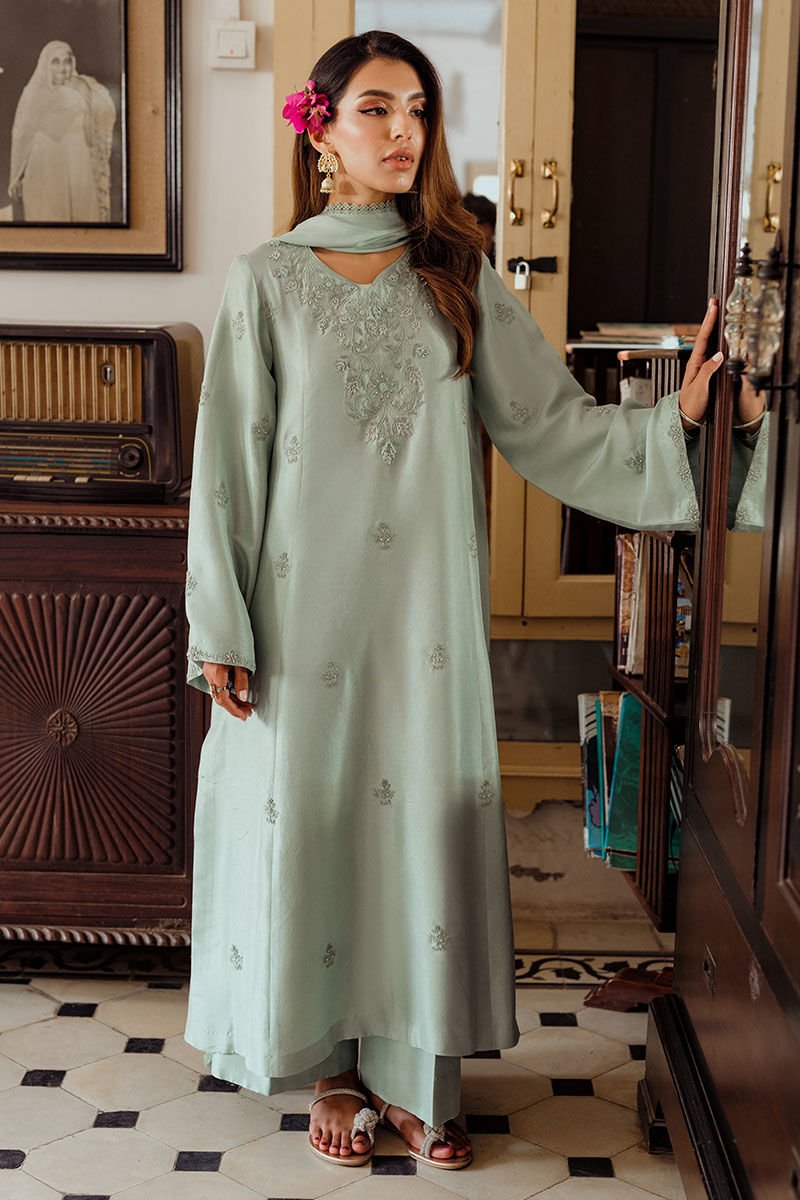 Ansab Jahangir | Luxe Pret Eid 24 | AMBERLEE by Ansab Jahangir - Designer Dress - Type: Ladies Clothes - Available at Libayah - 100% Original