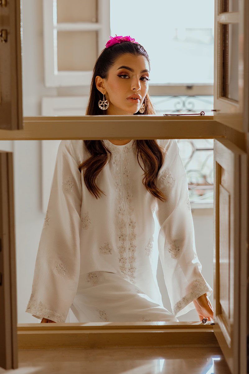 Ansab Jahangir | Luxe Pret Eid 24 | AYAT by Ansab Jahangir - Designer Dress - Type: Ladies Clothes - Available at Libayah - 100% Original