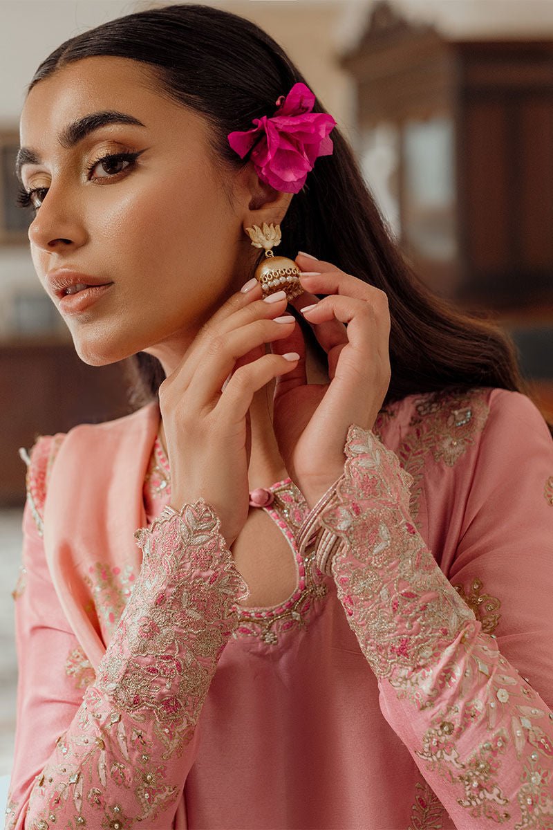 Ansab Jahangir | Luxe Pret Eid 24 | CALINA by Ansab Jahangir - Designer Dress - Type: Ladies Clothes - Available at Libayah - 100% Original