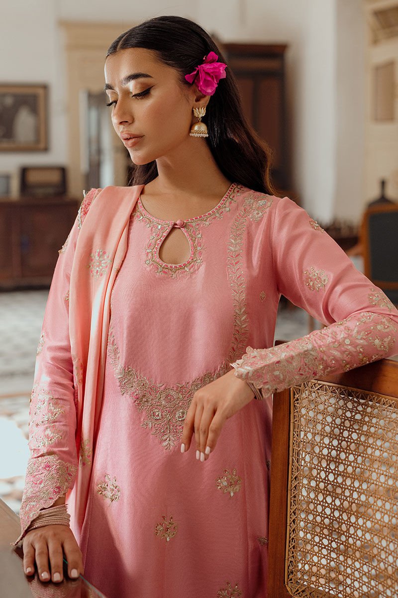Ansab Jahangir | Luxe Pret Eid 24 | CALINA by Ansab Jahangir - Designer Dress - Type: Ladies Clothes - Available at Libayah - 100% Original