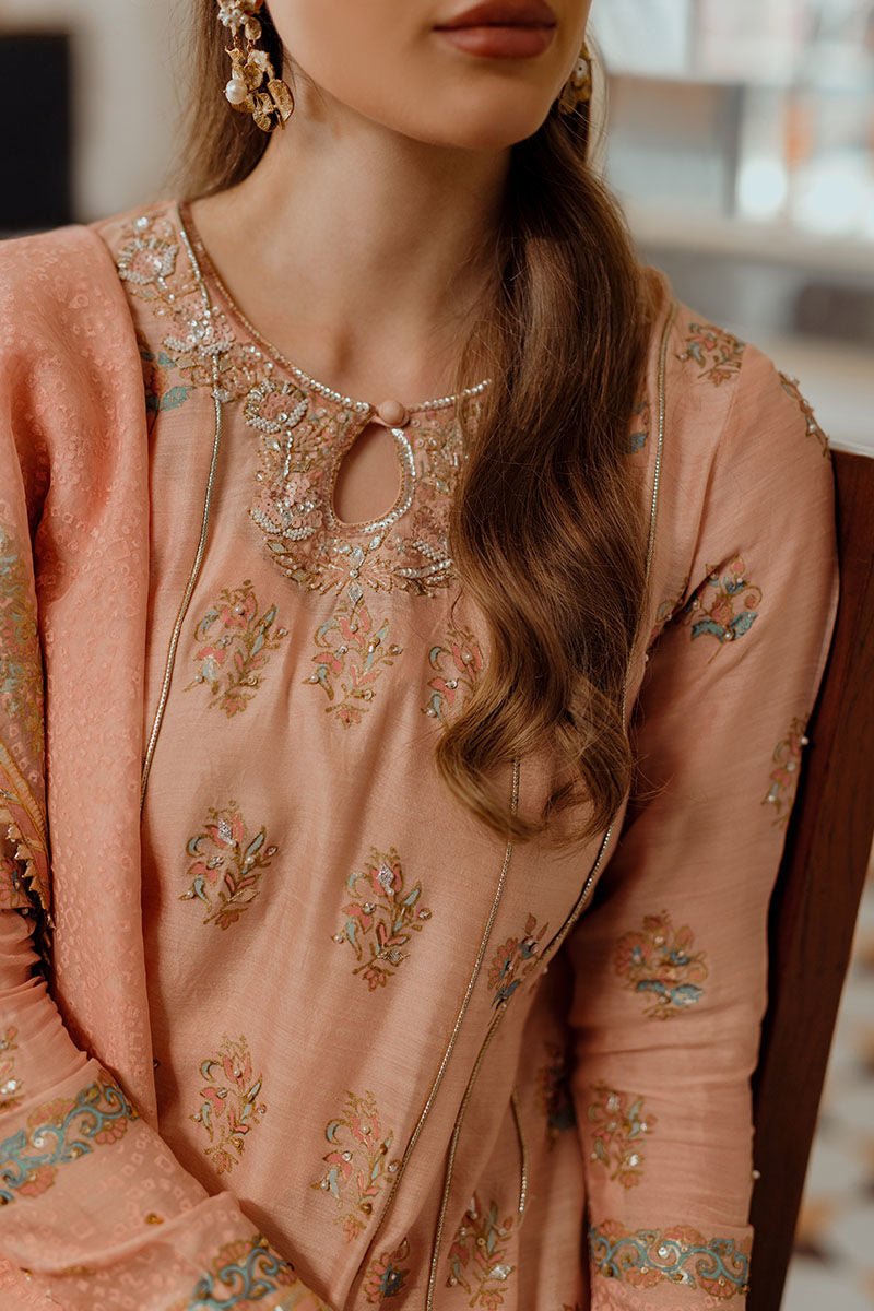 Ansab Jahangir | Luxe Pret Eid 24 | HALA by Ansab Jahangir - Designer Dress - Type: Ladies Clothes - Available at Libayah - 100% Original