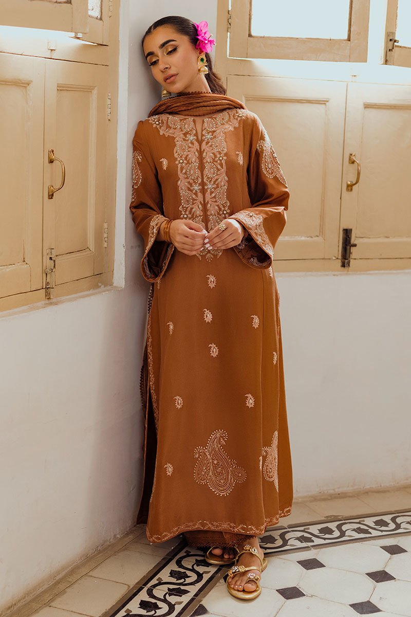 Ansab Jahangir | Luxe Pret Eid 24 | Yameena by Ansab Jahangir - Designer Dress - Type: Ladies Clothes - Available at Libayah - 100% Original