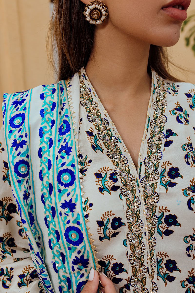 Ansab Jahangir | Luxe Pret Eid 24 | ZAYA by Ansab Jahangir - Designer Dress - Type: Ladies Clothes - Available at Libayah - 100% Original