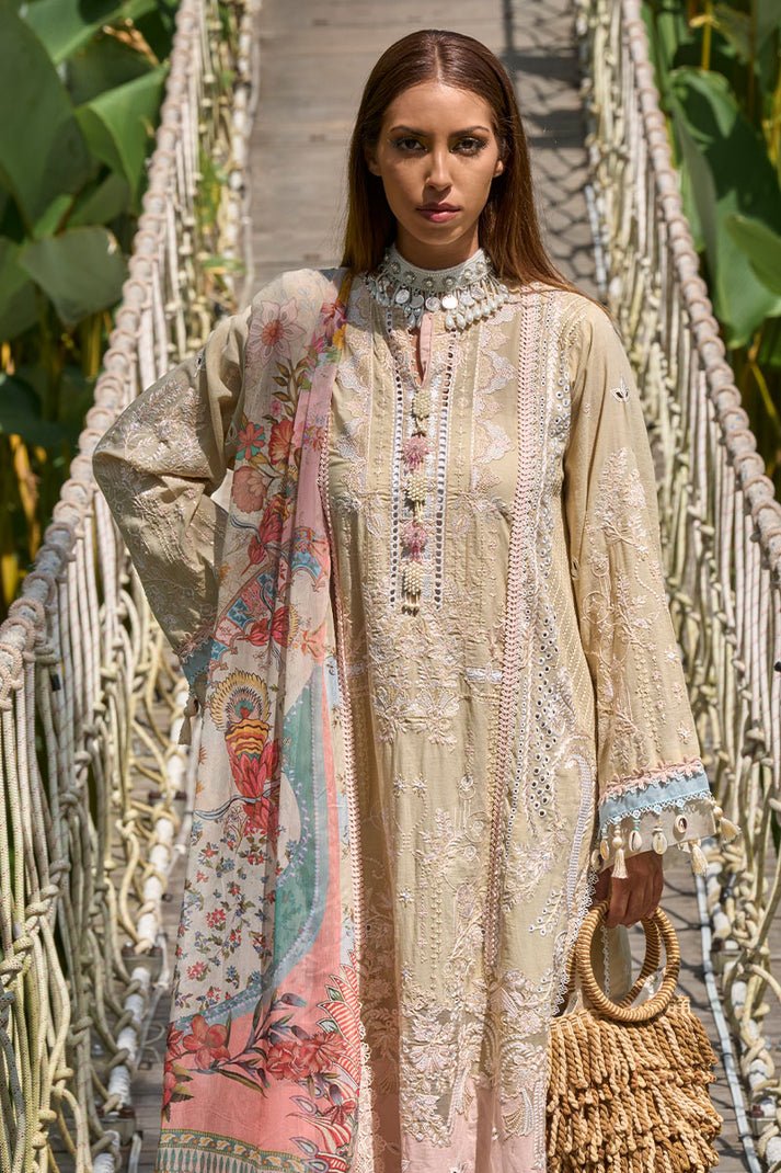 Ansab Jahangir | Zoha Lawn 24 | ADENIUM by Ansab Jahangir - Designer Dress - Type: Ladies Clothes - Available at Libayah - 100% Original