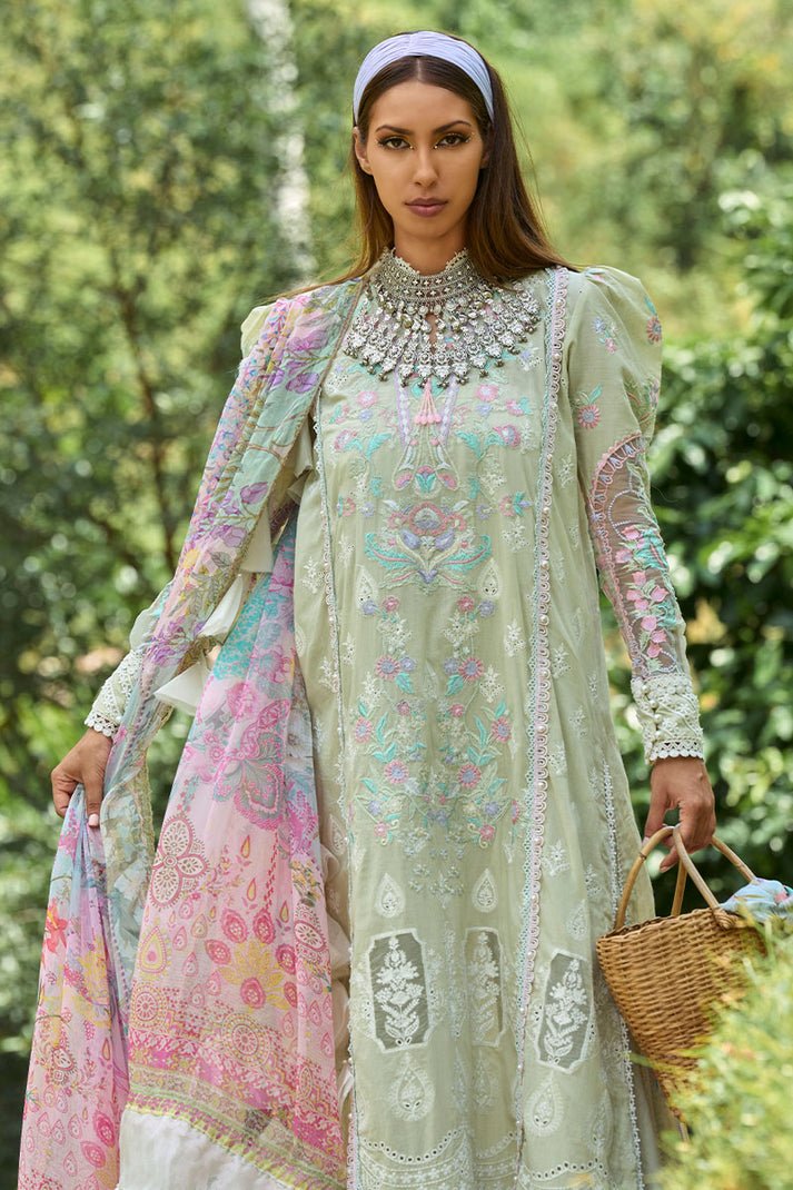Ansab Jahangir | Zoha Lawn 24 | ANTHURIUM by Ansab Jahangir - Designer Dress - Type: Ladies Clothes - Available at Libayah - 100% Original