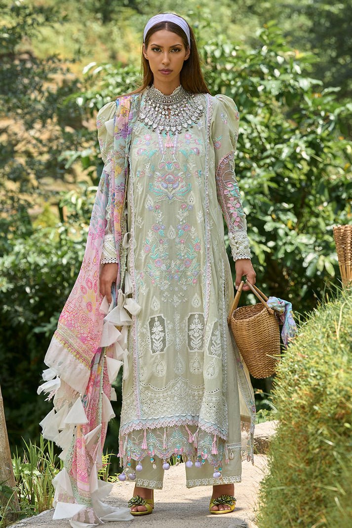 Ansab Jahangir | Zoha Lawn 24 | ANTHURIUM by Ansab Jahangir - Designer Dress - Type: Ladies Clothes - Available at Libayah - 100% Original