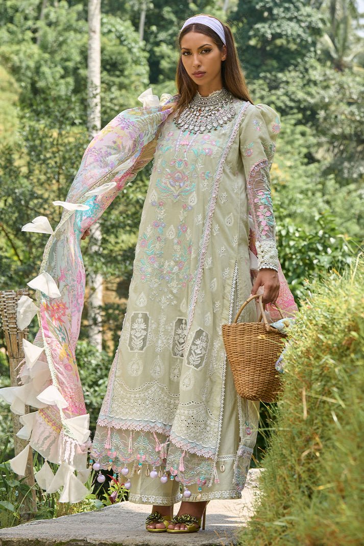 Ansab Jahangir | Zoha Lawn 24 | ANTHURIUM by Ansab Jahangir - Designer Dress - Type: Ladies Clothes - Available at Libayah - 100% Original