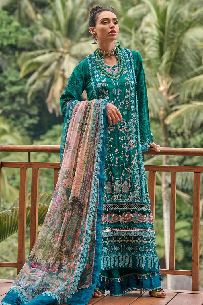 Ansab Jahangir | Zoha Lawn 24 | FRANGIPANI by Ansab Jahangir - Designer Dress - Type: Ladies Clothes - Available at Libayah - 100% Original