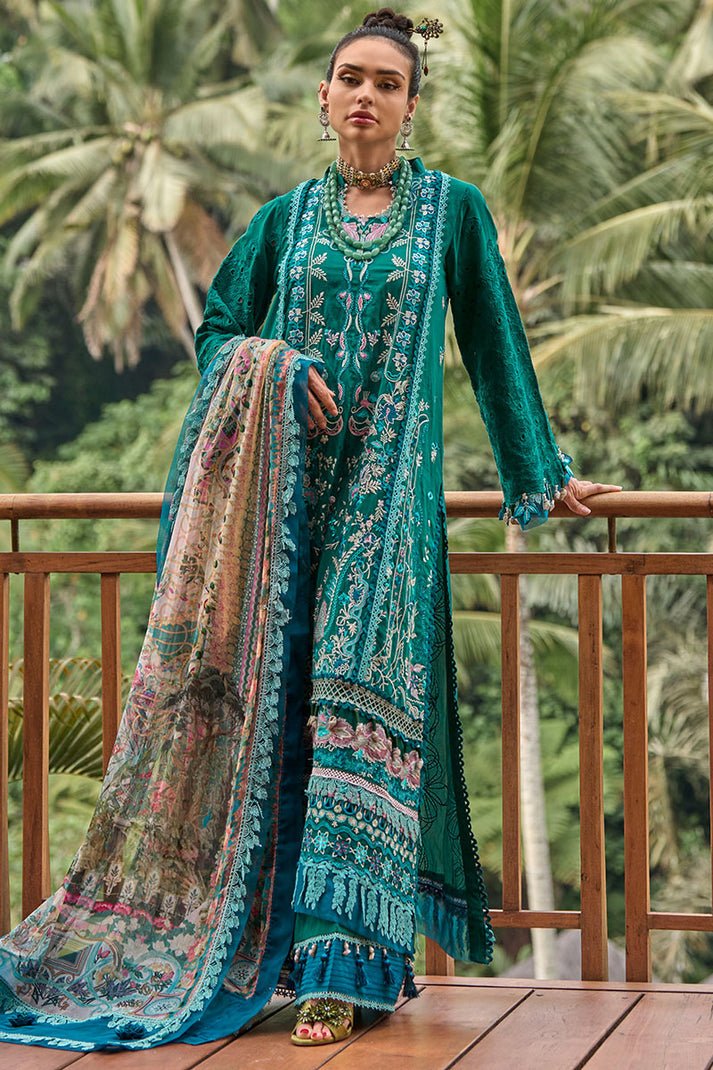 Ansab Jahangir | Zoha Lawn 24 | FRANGIPANI by Ansab Jahangir - Designer Dress - Type: Ladies Clothes - Available at Libayah - 100% Original