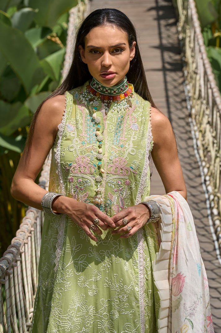 Ansab Jahangir | Zoha Lawn 24 | LOTUS POD by Ansab Jahangir - Designer Dress - Type: Ladies Clothes - Available at Libayah - 100% Original