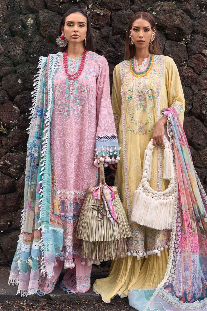 Ansab Jahangir | Zoha Lawn 24 | Peony by Ansab Jahangir - Designer Dress - Type: Ladies Clothes - Available at Libayah - 100% Original