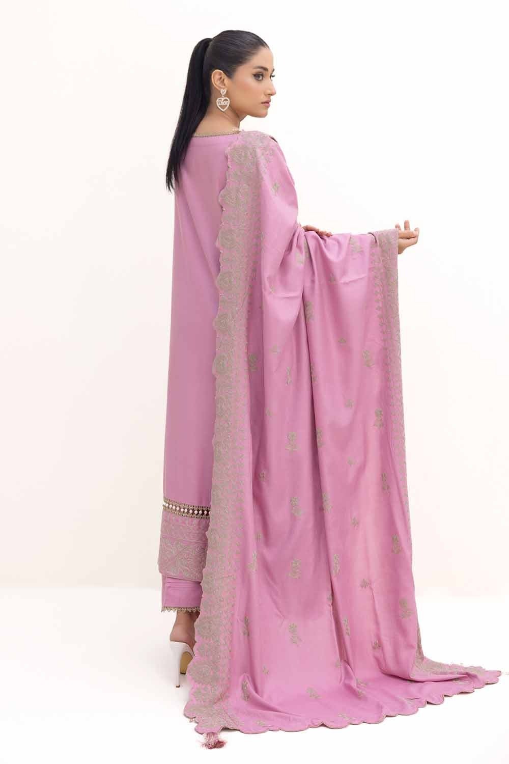 Gul Ahmed | Winter Collection 24 | Acrylic Dupatta AP-42008 by Gul Ahmed - Designer Dress - Type: Ladies Clothes - Available at Libayah - 100% Original